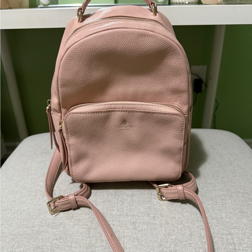 Kate Spade Pink Backpack with Structured Design
